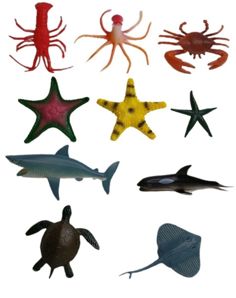 مجموعه موجودات دریایی ۱۰تایی مارک HB مدل HA24901