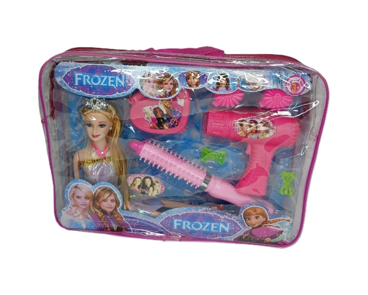 باربی با لوازم آرایش