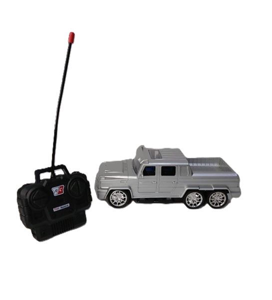 وانت ۲ کابین نقره‌ای مدل DY987204 – ماشین کنترلی هیجان‌انگیز کودکان