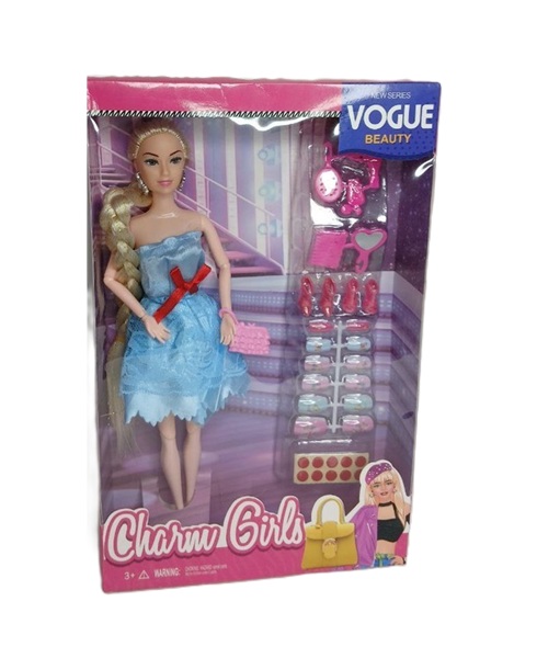 باربی با ۶ ناخن مفصلی