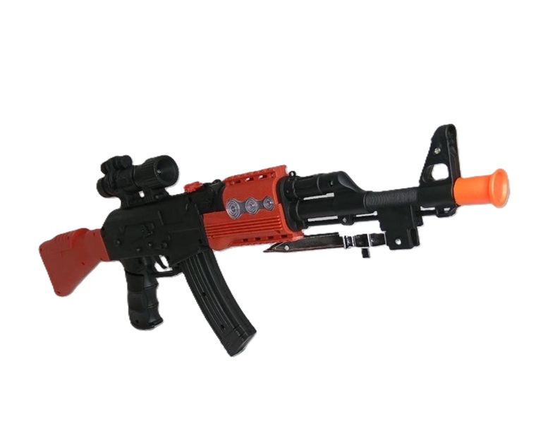 کلاش ۴۷ صدادار مدل ۳_۸۷۸ – تفنگ موزیکال و لرزشی کودکان