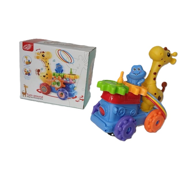 اسباب‌بازی زرافه حلقه‌زن مدل HD9060