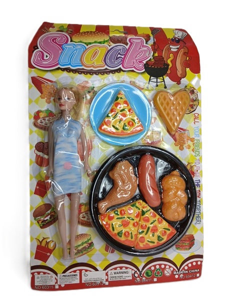 فست فود کارتی با باربی