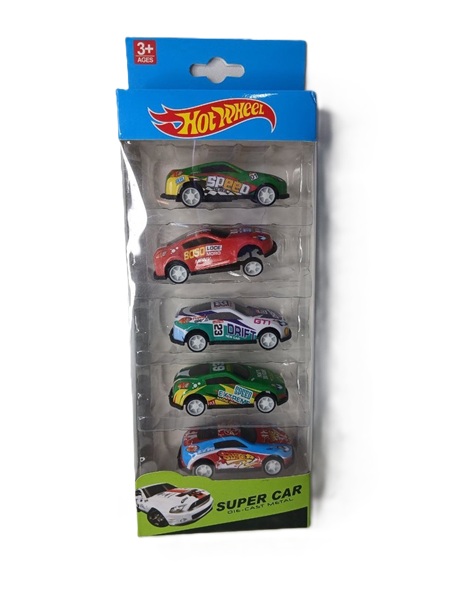 ست فلزی ۵تایی سبک – مجموعه‌ای کوچک، سبک و هیجان‌انگیز برای طرفداران ماشین‌های فلزی